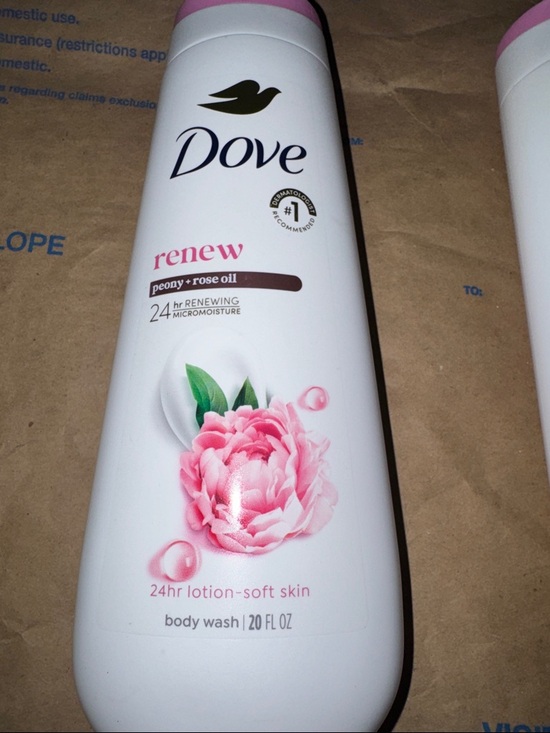 Other - Dove Renew Peony + Rose Oil Body Wash - Pink Floral